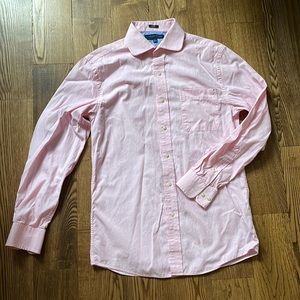 Tommy Hilfiger Pink Mens Dress Shirt - 14.5 / 32-33